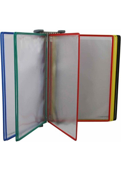 A4 Evrak Şömizi - 10'lu Paket Şeffaf Siyah Şömiz - Ofis Sunum Dosyası modelleri