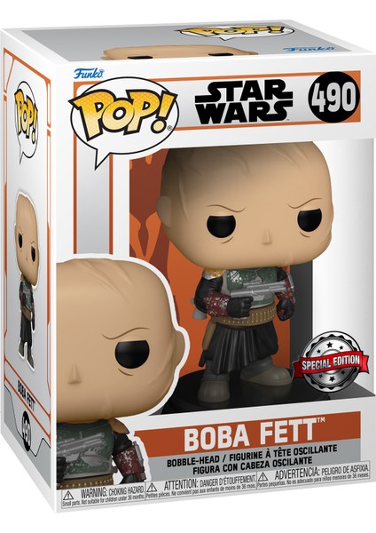 Figür - Star Wars: Mandalorian- Boba Fett With Out Helmet Special Edition