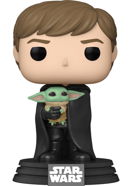 Figür - Star Wars: Mandalorian- Luke With Child