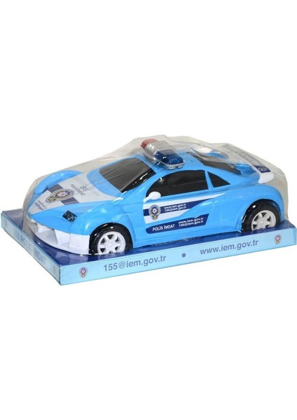 Dzc Kuzenler Avm Oyuncak Polis Taksi Sürtmeli Araba 32 cm