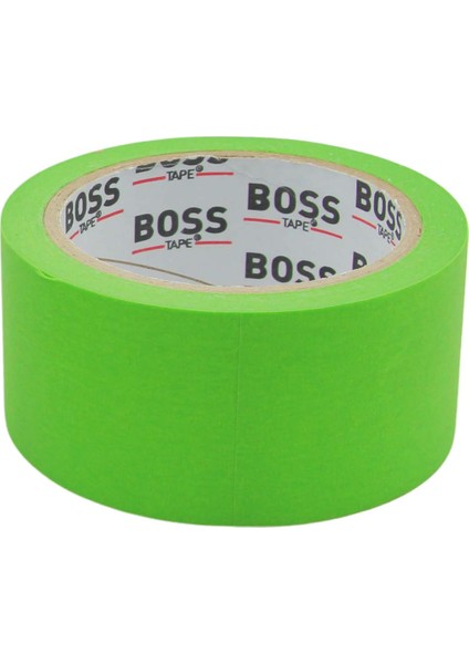 Boss Tape Yeşil Renkli Maskeleme Boya Bandı Kağıt Bant