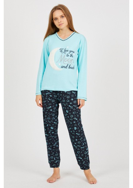 Baskılı Pijama Takım