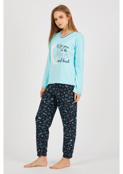 Baskılı Pijama Takım