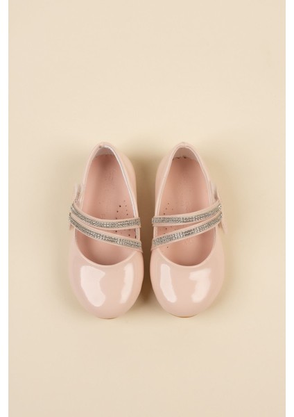 Çatal Baretli Pudra Kız Çocuk Ayakkabı fiyatları