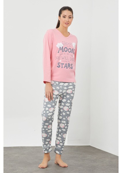 Baskılı Pijama Takım