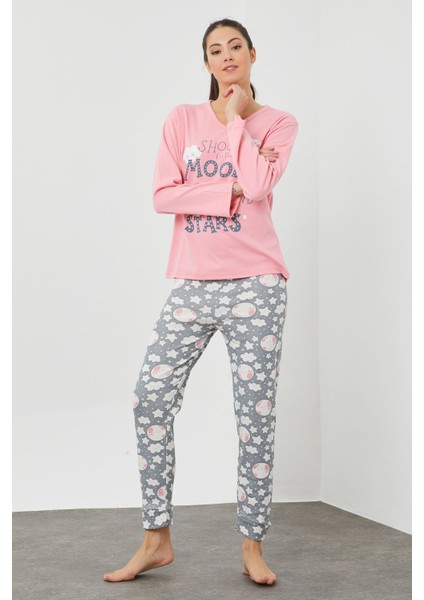 Baskılı Pijama Takım