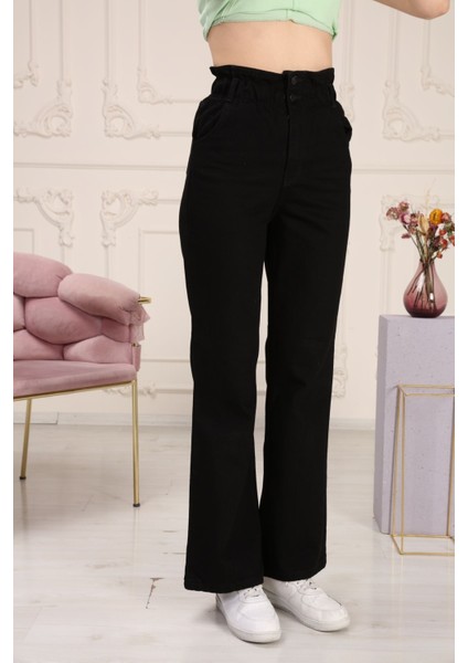 Biyeli Lastikli Ispanyol Pantolon fırsatları