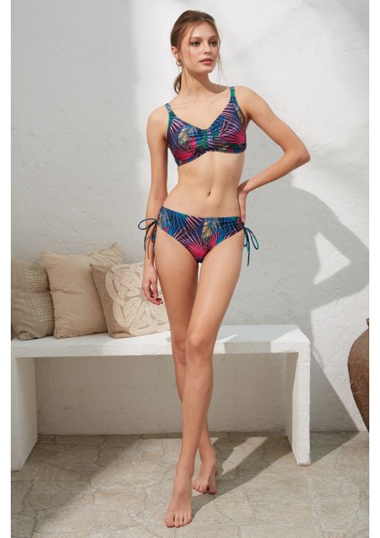 221220 Göğüs Toparlayıcı Balensiz Curly Soft Pedli Bikini Takım modelleri