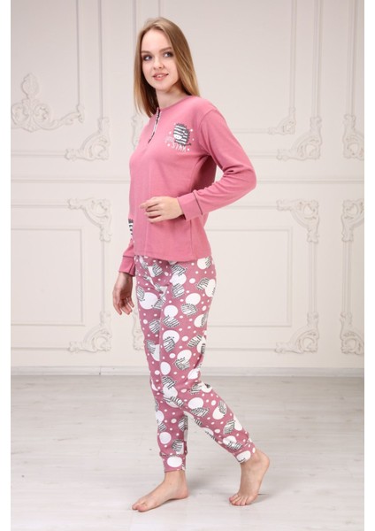 Zebra Baskılı Pijama Takım