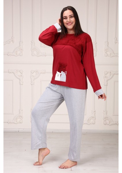 Baskılı Kadın Battal Pijama Takım fiyatları