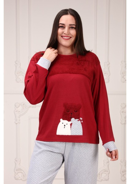 Baskılı Kadın Battal Pijama Takım indirimleri