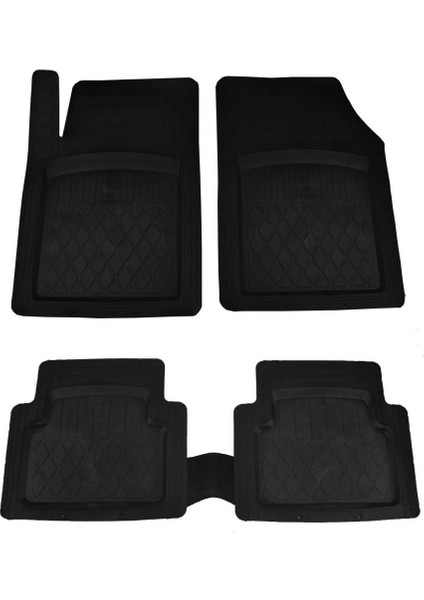Opel Corsa C 2000-2006 3D Siyah Oto Paspas Seti