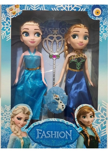 Ürün Sarayı Frozen Karlar Ülkesi Ikili Prenses Set