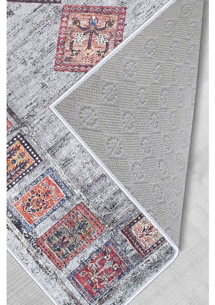 Dijital Baskı Yıkanabilir Kaymaz Taban Salon Halısı RVG1721 modelleri