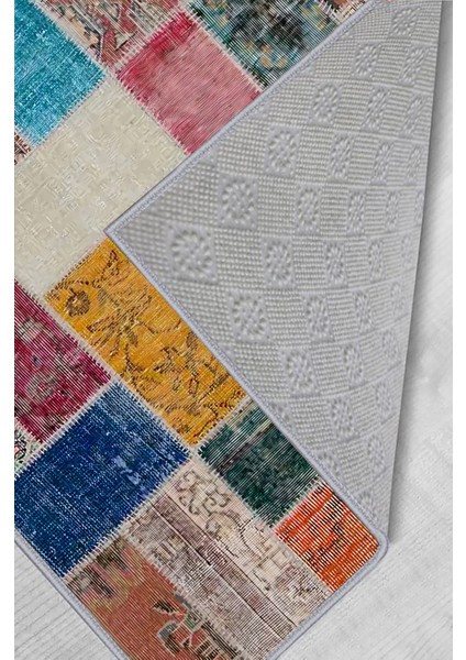 Dijital Baskı Yıkanabilir Kaymaz Taban Salon Halısı RVG1785 modelleri