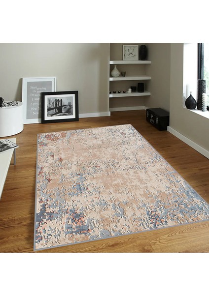 Dijital Baskı Yıkanabilir Kaymaz Taban Salon Halısı RVG1822