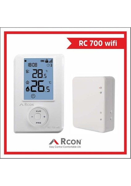 Rc 700 Wifi Kablosuz Oda Termostatı