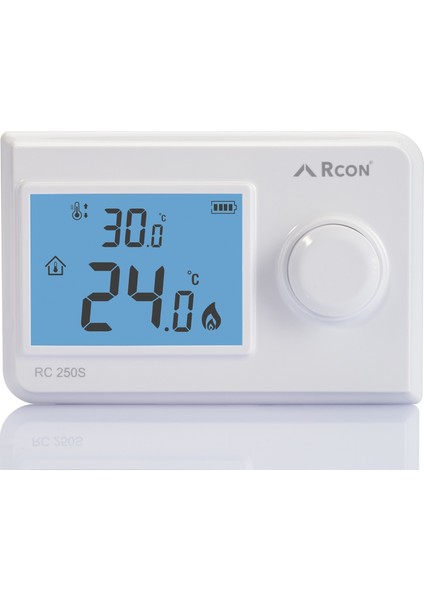 Rc 250S Kablosuz Oda Termostatı Büyük Dijital Ekran