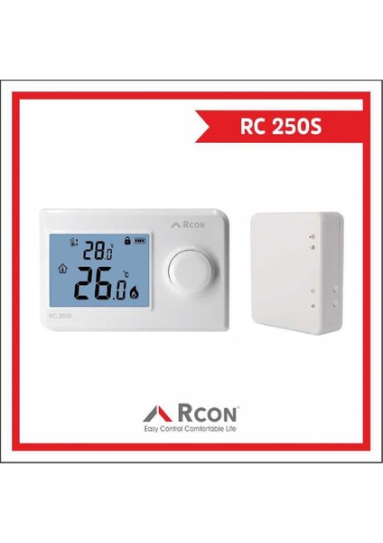 Rc 250S Kablosuz Oda Termostatı Büyük Dijital Ekran fiyatları