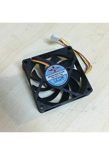 7 cm 24 Volt 2 Pinli Fan 7 cm Fan 70X70X15MM 24 Volt 7 cm Fan