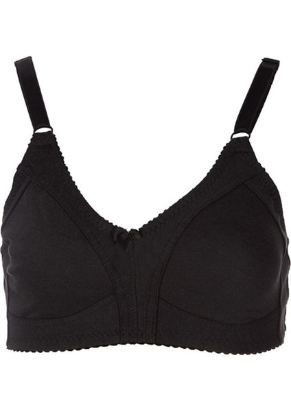 Zümra Kadın Penye Toparlayıcı Dikişsiz Beyaz Sütyen