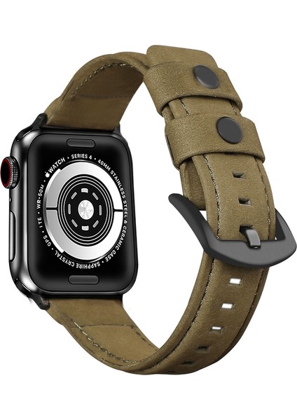 Apple Watch Uyumlu 5 & 4 44 mm / 3 & 2 & 1 42 mm Watch Uyumluband Ordusu Yeşil (Yurt Dışından) fiyatları