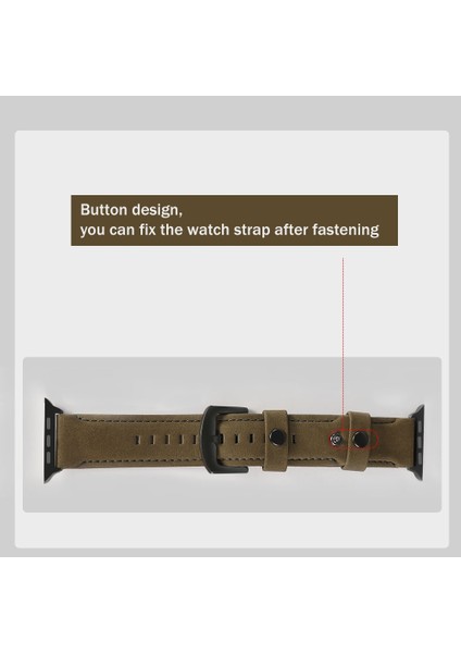 Apple Watch Uyumlu 5 & 4 44 mm / 3 & 2 & 1 42 mm Watch Uyumluband Ordusu Yeşil (Yurt Dışından) modelleri