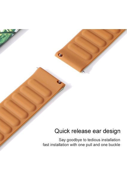 Silikon Manyetik Saat Kayışı Için Huawei Gt 2 42 mm Cape Mavi (Yurt Dışından) fiyatları