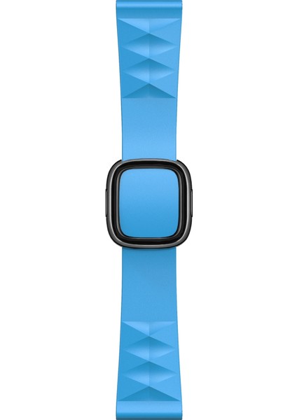 Apple Watch Uyumlu 6 44 mm Için Watch Uyumluband Siyah Toka Gölü Mavisi (Yurt Dışından)