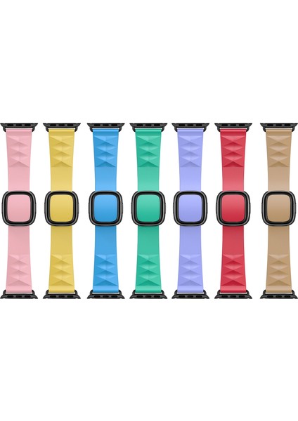 Apple Watch Uyumlu 6 44 mm Için Watch Uyumluband Siyah Toka Gölü Mavisi (Yurt Dışından) fiyatları
