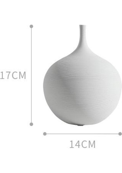 Minimalizm Çiçek Vazo Zen Bud Vazo Masaüstü Centerpiece Vazolar Dekor Beyaz A (Yurt Dışından) modelleri