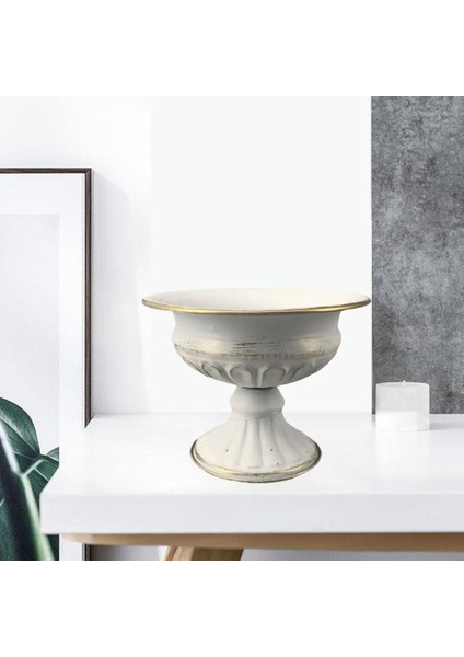 Metal Bitki Kurutulmuş Çiçek Ekici Kurutulmuş Çiçek Ev Ofis Dekor Beyaz Altın (Yurt Dışından) indirimleri