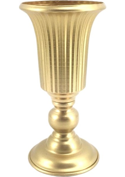 Metal Çiçek Vazo Bitki Pot Çiçek Aranjmanı Masa Centerpiece Ev Altın Için (Yurt Dışından)