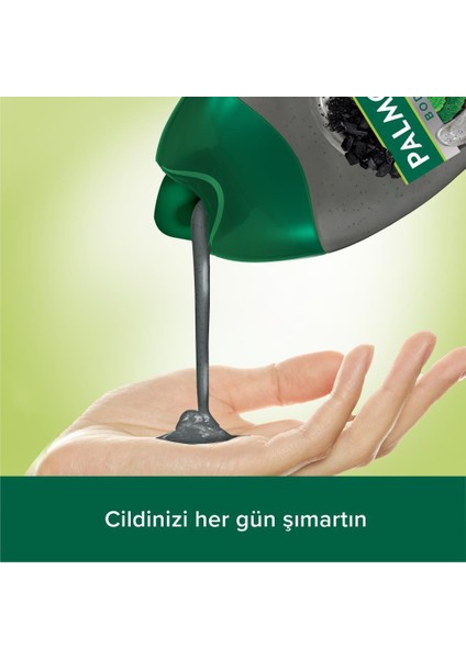 Body & Mind Kömür ve Nane Yağı Banyo ve Duş Jeli 500 ml x 2 Adet + Duş Lifi