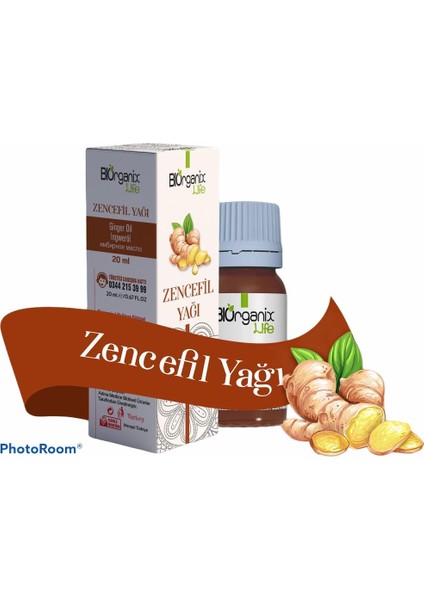 Life Zencefil Yağı 20 ml Ginger Oil