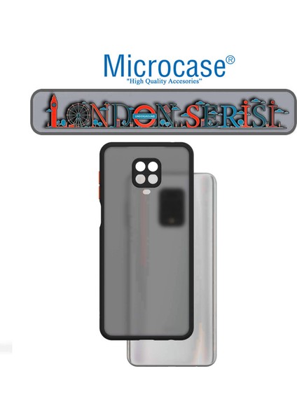 Xiaomi Redmi Note 10 Lite London Serisi Darbeye Dayanıklı Kılıf - Buzlu Siyah fiyatları