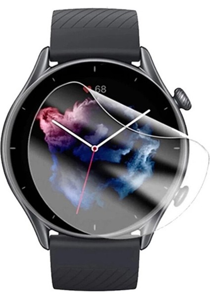 Amazfit Gtr 3 Tpu Ekran Koruma Filmi - Şeffaf