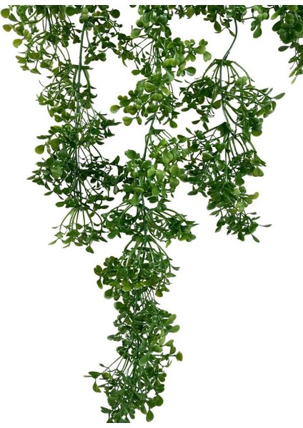 Yapay Çiçek Sarkan Çiçek Yeşil Fare Kulağı Şimşir Yapay Sarmaşık 60*30CM Uv Katkılı Güneşe Dayanıklı