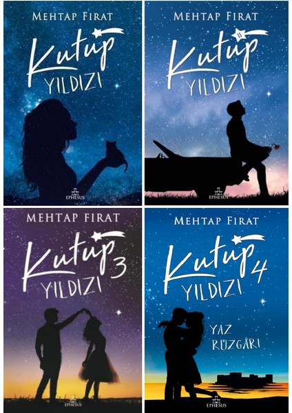 Kutup Yıldızı Serisi 4 Kitap Set - Mehtap Fırat