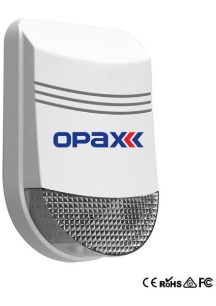 OPAX-2646 GPRS ALARM PANELİ & BGR-10 KABLOLU SİRENLİ  AKÜ DAHİL FULL SET
(1 YIL AHM ÜCRETSİZ)