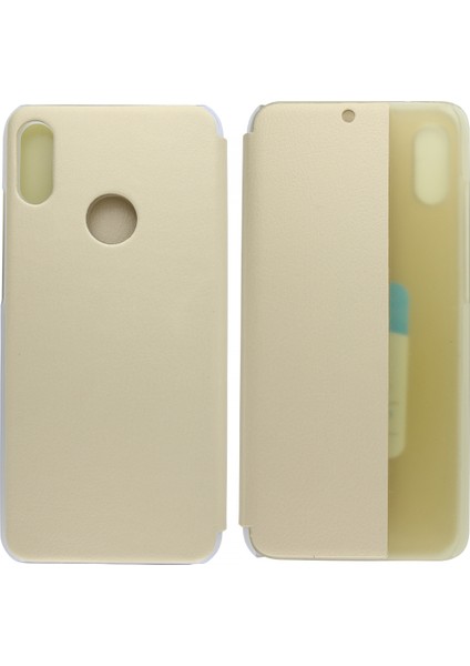 Y6 2019 Uyumlu Huawei Smart View Kapaklı Kılıf
