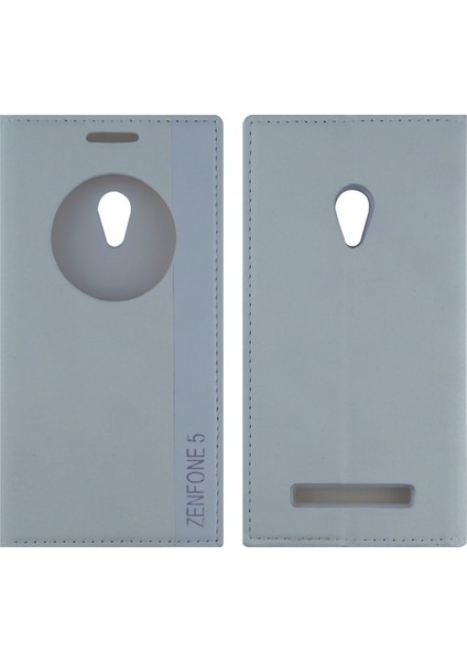 Asus Zenfone 5 A501CG Uyumlu Pencereli Kapaklı Kılıf