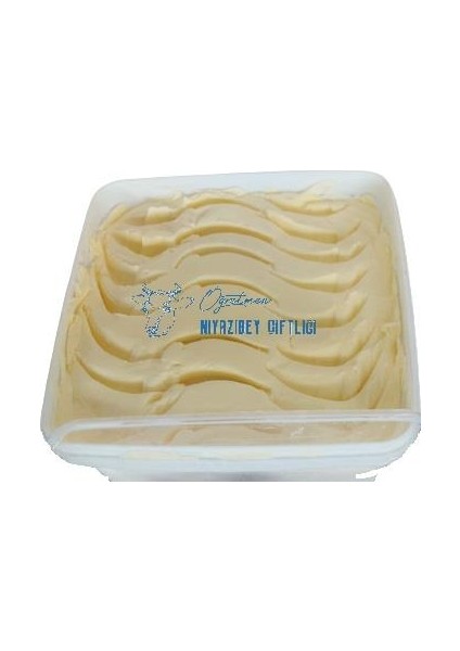 Tuzlu Doğal Yayık Tereyağı 1800 gr Karadeniz Çiftlik Sütünden Gurme Lezzet