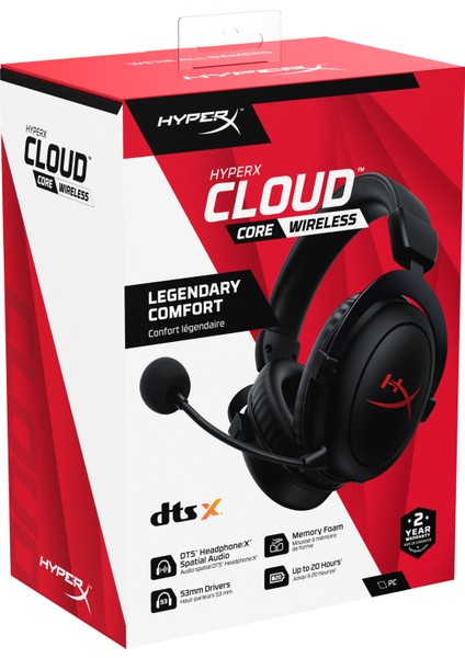 Cloud Core Wireless Dts Gaming Kulaklık HHSC1C-CG-BK/G