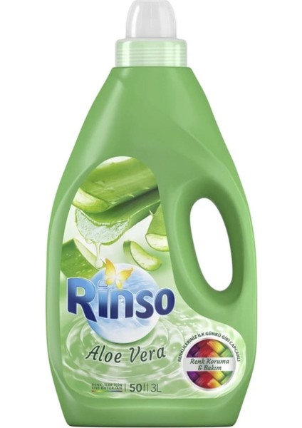 Çamaşır Deterjanı Renkliler Aloe Vera 3 Lt 50 Yıkama