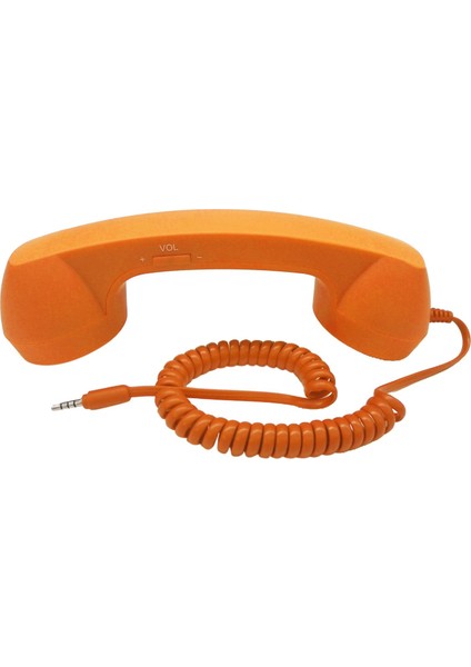 Vintage Cep Telefonu Ahizesi 3.5mm Şık Moda iphone iPad Cep Telefonu Turuncu (Yurt Dışından) modelleri