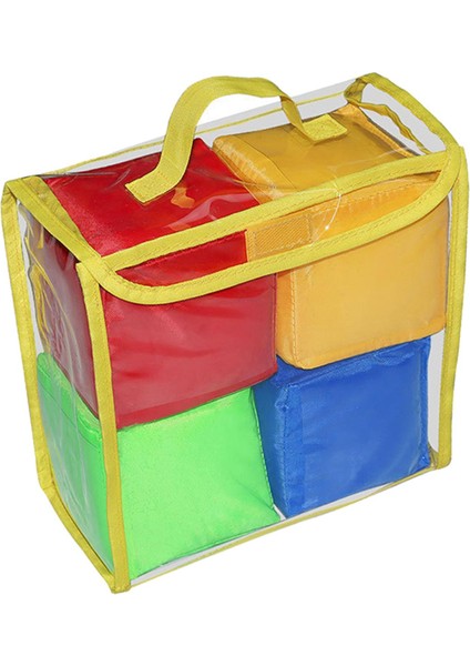 4 Inç Oyun Oyun Dices Set Yumuşak Köpük Küpleri Özelleştirilebilir Öğrenme Küpleri (Yurt Dışından)