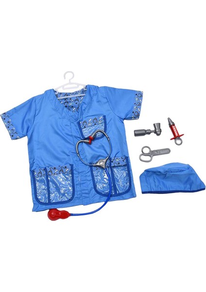 Çocuklar Oyna Pretend Kostüm 3-8 Yaşında Cosplay Veteriner Giyim Için Set (Yurt Dışından)