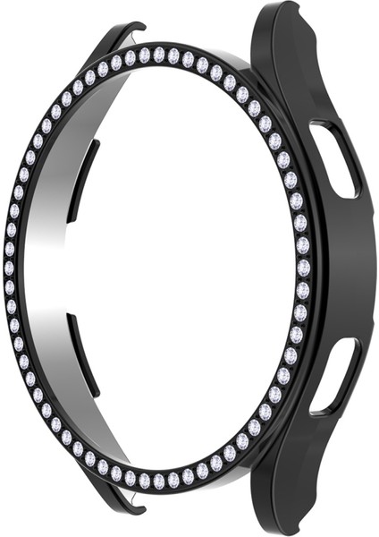 Samsung Galaxy Watch4 Için 44MM Enkay Hat-Prens 2 1 Tam Kapsama Elmas Elektroliz Pc Durumda Dekoratif Elmas + Temperli Cam Koruyucu fiyatları