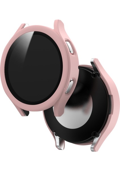 Samsung Galaxy Watch4 Için 44MM Buzlu Pc + Temperli Cam Film Entegre Koruyucu Kılıf(Yurt Dışından) fiyatları